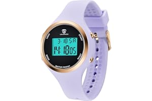BEN NEVIS Montres pour Enfants, garçons et Filles, Montre numérique de Sport Multifonction étanche avec lumière LED, Alarme, Calendrier et Date pour Enfants