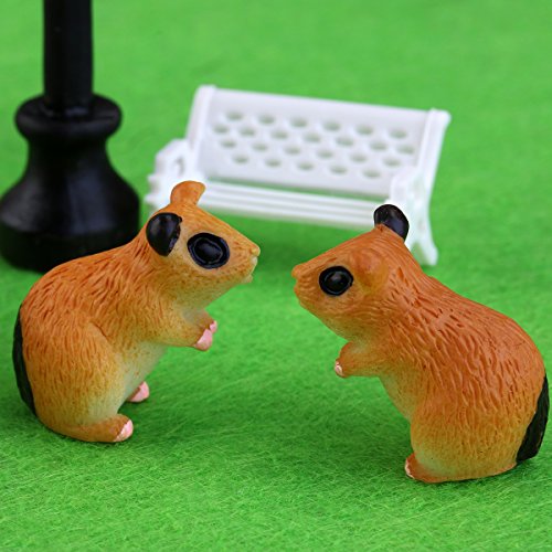 BESTOMZ 58pcs Miniaturgarten Fairy Ornament für DIY-Puppenhaus Kit Dekor - 8