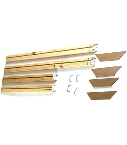 Kit Cadre En Bois Massif Pour Toile - 16 Tailles (dont 30x40 Cm) - Pour Peinture à L'huile, Diamant, Affiches - À Monter Soi-même