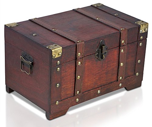 Thunderdog Columbus – Holztruhe 31 cm x 18 cm x 18 cm - 9