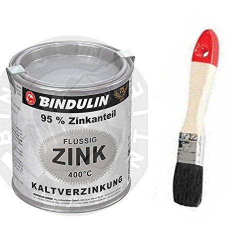Flüssig-Zink 125 ml Dose Farbe: silber inkl. 1 Pinsel zum Auftragen