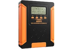 Y&H 100A MPPT Regolatore di Carica Solare 12V/24V/36V/48V Auto con Ddisplay LCD Regolatore Pannello Solare Max 180V Ingresso per Gel Sigillato Allagato e Batteria al LifePO4