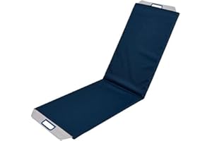 LILAODA Transfer Slide Board Transfer Sheets Sling Belt, para Transferencia De Pacientes De Edad Avanzada, Camilla Suave Impermeable para Transferir Pacientes Médicos, Camilla Portátil Plegable,Azul,Perfe