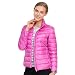 Produktbild iHAIPI - Damen Klassik Stehkragen Kurz Packable Mantel Übergangsjacke Leichte Jacke Größe S-3XL (02. M, 19. Pfirsichrosa rosa)