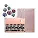 Produktbild Für iPad Pro 10.5 Tastatur-hülle, Kobwa Ultra Dünn Abnehmbare Aluminium Hintergrundbeleuchtung Bluetooth Tastatur und PU Leder Folio Stand Abdeckung Fall für Apple IPad Pro 10.5 Zoll