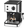 Saachi Coffee Maker NL-COF-7068-BK With 20 Bar High Pressure Pump