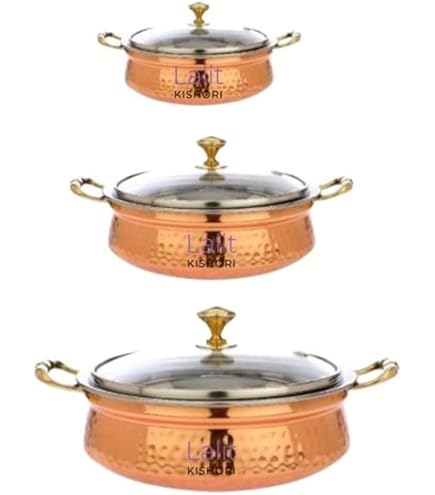 GOTHAM STEEL Gehamerde koekenpan Set, 3-delige anti-aanbak koperen koekenpannen, 8, 10 & 12 koekenpan, omeletpan, kookgerei, PFOA-vrij, vaatwasmachinebestendig, Cool Touch handvat GOTHAM STEEL Gehamerde koekenpan Set, 3-delige anti-aanbak koperen koekenpannen, 8, 10 & 12 koekenpan, omeletpan, kookgerei, PFOA-vrij, vaatwasmachinebestendig, Cool Touch handvat