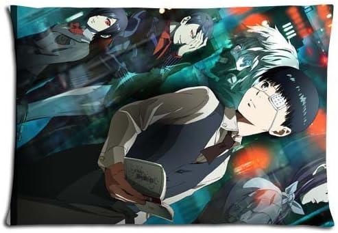 Decal Jewelry 20 20"" 50m bench pillow cases Polyester and Cotton LASTING stain resistant Tokyo Ghoul