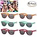 Price comparison product image PIXNOR Neon Party Sunglasses with UV Protection - 6 Pack