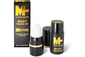 MY HAIR DOCTOR MHD Root Touch Up | Root Touch Up Powder for Colour Touch Up & Root Cover Up | Easy Application for Instant Root Cover Up & Grey Coverage | 2.7g Dark Blonde