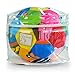 LALABABY Baby Early Learning Toys Colorful Funny Educational Stuffed Rattle Soft Ball for 0-6 Years