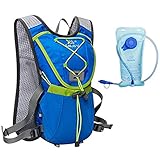 Junletu Hydration Pack Trinkrucksack Hydration System for Marathon Running Cycling Hiking Climbing - 2L Hydration Included