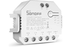Dual R3 Smart switch, interruttore intelligente con adesivo Rasppishop