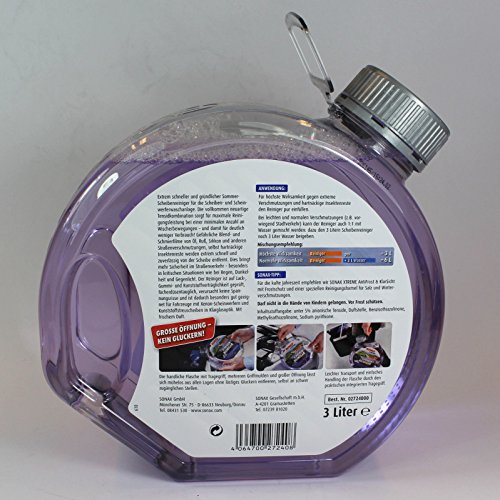 SONAX XTREME ScheibenReiniger Sommer gebrauchsfertig 3 Liter – ergibig bis zu 6L - 3