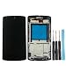 Produktbild LL TRADER für LG Google Nexus 5 D820 D821 Schwarz LCD Display Touchscreen Digitales Glasobjektiv Ersatz mit Rahmen (einschließlich Werzeung)
