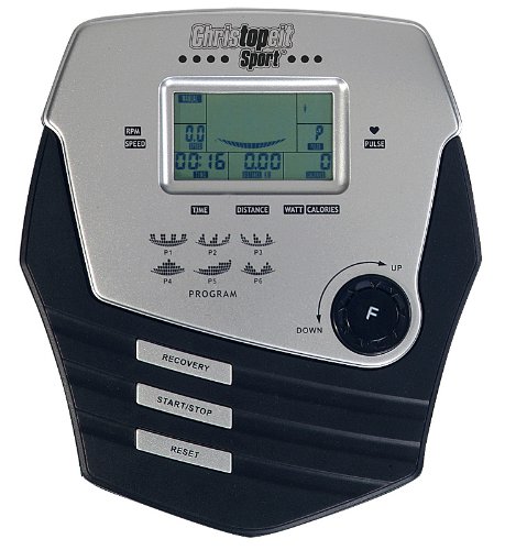 Christopeit Ergometer ET 2, Silber Schwarz - 3