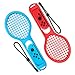 Produktbild Nintendo Switch Joy Con Tennis Racket - Younik Tennisschläger für Nintendo Switch Joy-Con Optimal für Somatosensorik-Spiele Mario Tennis Aces (2-er Packung)