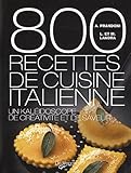 800 recettes de cuisine italienne