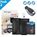 Produktbild (2 Pack) Mini Keyless Go Schutz Autoschlüssel Auto Signal Blocker Faraday Schlüsseltasche + 2X RFID Blocker Schutzhüllen für Kreditkarten Strahlenschutz Schlüsseletui Tasche Blocking (2 Pack)
