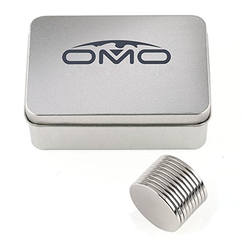 10 Stück N35 starke Neodym Magnete 25 x 2 mm runde Scheiben super Power Magnete - 3