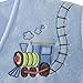 Halo Innovations Early Walker Wearable Blanket Fleece (Large, Blue Train)