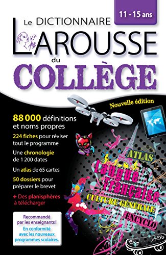 Larousse dictionnaire du Collège (Dictionnaires pédagogiques)