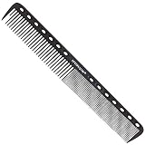 hyoujin® Negro carbono profesional styling Juego de peine, Peluquería Estilista de pelo peine de corte, juego de peluquería Peluquería Peine