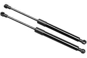 JINGLINGKJ for 2013-2020 Captur Hatchback 844301324R Rear Liftgate Gas Charged Gas Struts Lift Support 2Pcs (Black)