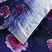 Anself 4pcs 3D Printed Bedding Set Bedclothes Tower Bridge and Plum Blooming Queen Size Duvet Cover+Bed Sheet+2 Pillowcases Home Textiles