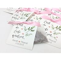 Gastgeschenk zur Hochzeit Personalisiert inkl. Blumensamen