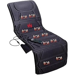 ECO-DE Colchón Masajeador, Colchoneta De Masaje con Calor Lumbar y Mando ECO-920