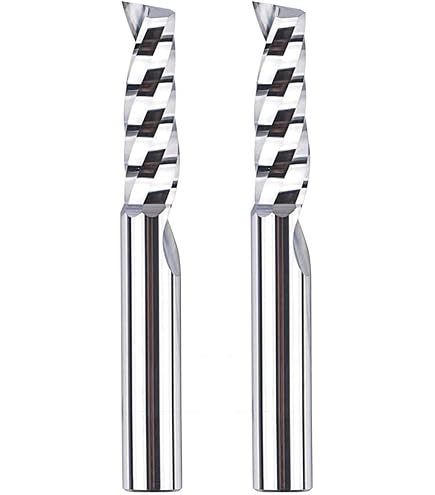 Fresa Legno SpeTool 6mm - DownCut Spirale, Metallo Duro CNC