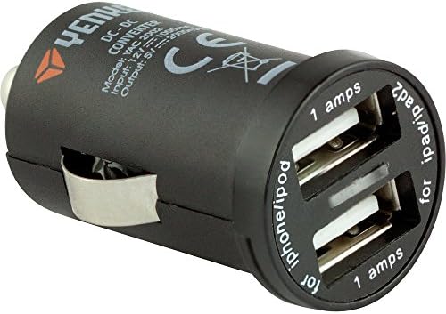 This USB Car Charger Yenkee YAC 2002 Black