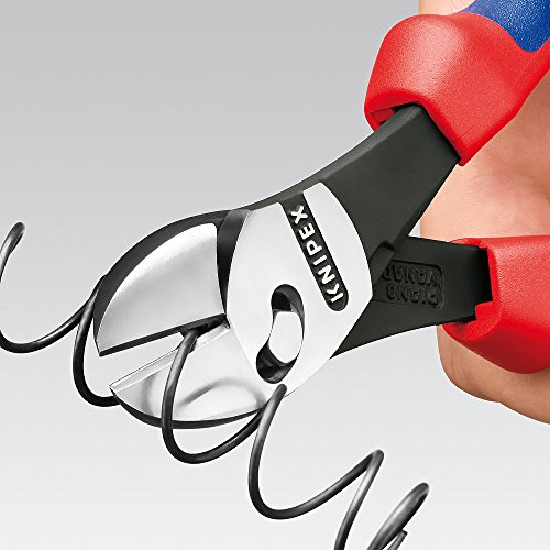 Knipex 73 72 180 TwinForce, Hochleistungs-Kraftseitenschneider, 180 mm - 7