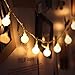 Produktbild InnooTech Globe LED Lichterkette Innen Deko Glühbirne 10 Meter 100er Warmweiß DC 31V als strombetriebene Lichterkette für Zimmer, LED Lichterkette Warmweiß, Stimmungsbeleuchtung, Lichterkette Indoor