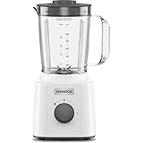 Kenwood BLP31.A0WH Frullatore, Caraffa da 1,6L, Lame in Acciaio, 2 Velocità e Pulse, Piedini Antiscivolo, Dotato di Pratica M