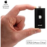 [Apple MFI Certified] iOS Flash Drive USB 3.0 - iPhone Storage Up to 512GB - iExpand Portable Storage Memory Stick - Micro SD Card interchangeable, Lightning flash drive - Apple iOS iPhone iPad/Mac/PC (iExpand)