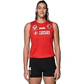 T&uuml;rk Hava Yolları Kadın Kırmızı Voleybol Forması 20250807001-KRMZ