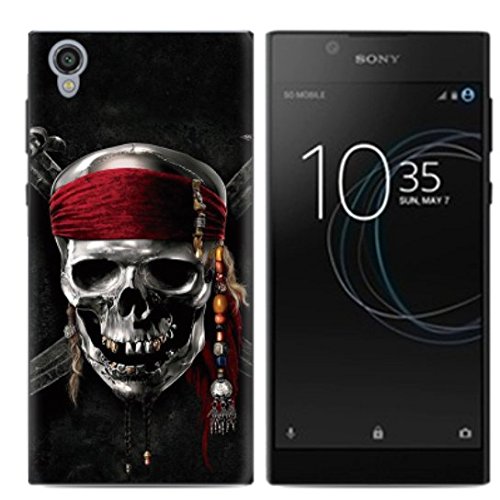 PREVOA Colorful Silicona TPU Funda Case Protictive para Sony Xperia L1 Smartphone - 15