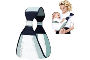 PVENESKAVENOOM Babytrage Seitlich, Kindertrage, Tragetuch Baby Neugeboren, Toddler Carrier, Babytragetücher für Babys von 0 bis 48 Monaten, Kleinkinder bis 20kg, Hochwertige Materialien,Ergonomisches Design