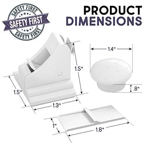 Cerraduras Magnéticas de Seguridad para Bebés y Niños - para Armario y