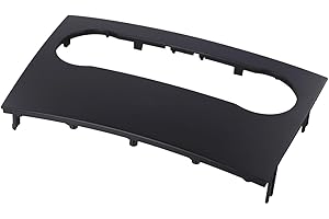 HEBEOT Kit di installazione per autoradio e pannello frontale con adattatore audio in ABS per Mercedes per BENZ B200 Classe A W169 2004 2011