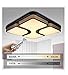Produktbild Handy APP-Fernbedienung LED Deckenlampe Wandlampe schwarz voll dimmbar WW-KW Fernbedienung