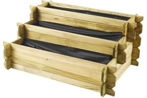 FOREST STYLE Carré Potager en Bois traité Angelic - 137 L - Cerland