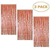Fácil de usar: rasgue la parte posterior de la cinta adhesiva de doble cara, pegue la cortina de flecos en la parte superior de la pared o puerta.