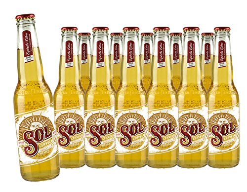 Preisvergleich Produktbild Sol-Bier aus Mexiko - 12 x 0.33l inc. 0.96€ MEHRWEG Pfand