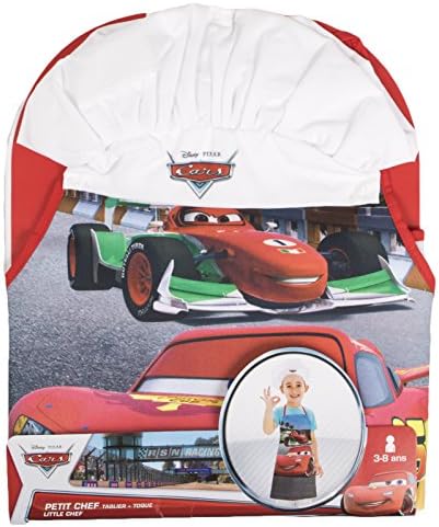 Kids Character Apron + Hat Cars