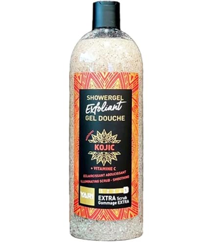 Gel Douche Exfoliant éclaircissant Au Piment Et Carotte 970ml - Lemon Clear