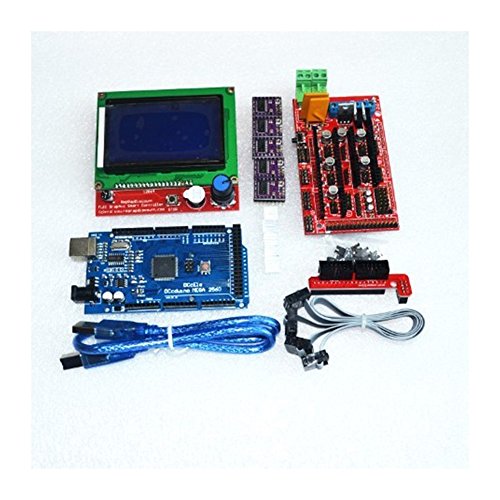 Kit Stampante 3D Con Arduino Mega 2560 E RAMPS 1.4 - Include DRV8825 E Endstop Per DIY