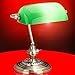 Produktbild MIA Light Banker Schreib 330mm/Antik/Golden/Grün/Lampe Bankerlampe Bankerleuchte Bürolampe Büroleuchte Schreibtischlampe Schreibtischleuchte